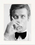 Roger Moore Martini poster
