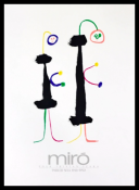 Joan Miro, Poster - Pour Tristan Tzara Parler seul