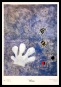 Joan Miro, Poster - Pintura (El guant blanc) (Le gant blanc)