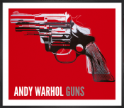 Andy Warhol - poster - Guns 1981-82