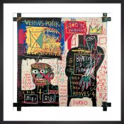 Basquiat The Italian version of Popeye poster