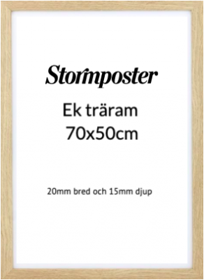 Standard Wooden Frame 70x50 cm