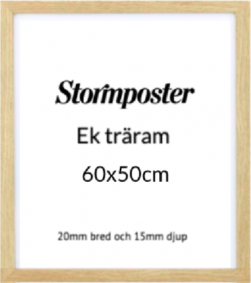 Standard Wooden Frame 60x50 cm