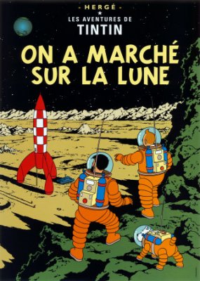 Månen Tur & Retur, del II (Tintin)