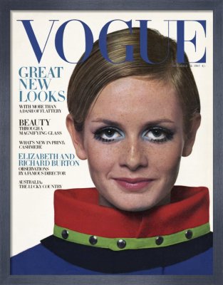 VOGUE, October 1967 with Twiggy