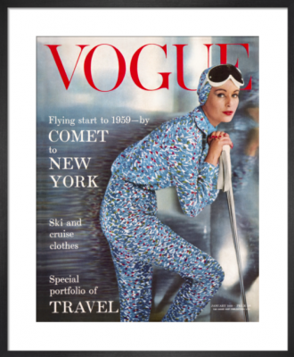 VOGUE poster January 1959
