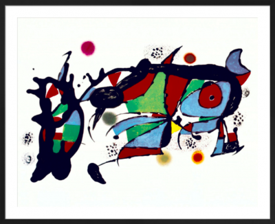 Joan Miro, Poster - Obra de Joan Miro